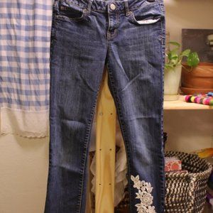 Floral Jeans